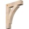 Ekena Millwork Thorton Block Smooth Bracket, Douglas Fir, 5 1/2"W x 28"D x 36"H BKT06X28X36THR05SDF - alternate 1